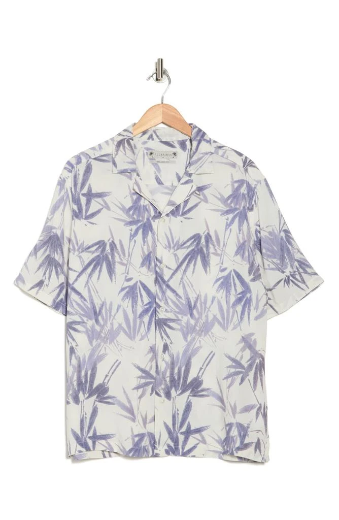 ALL SAINTS Bambusa Button-Up Camp Shirt 3