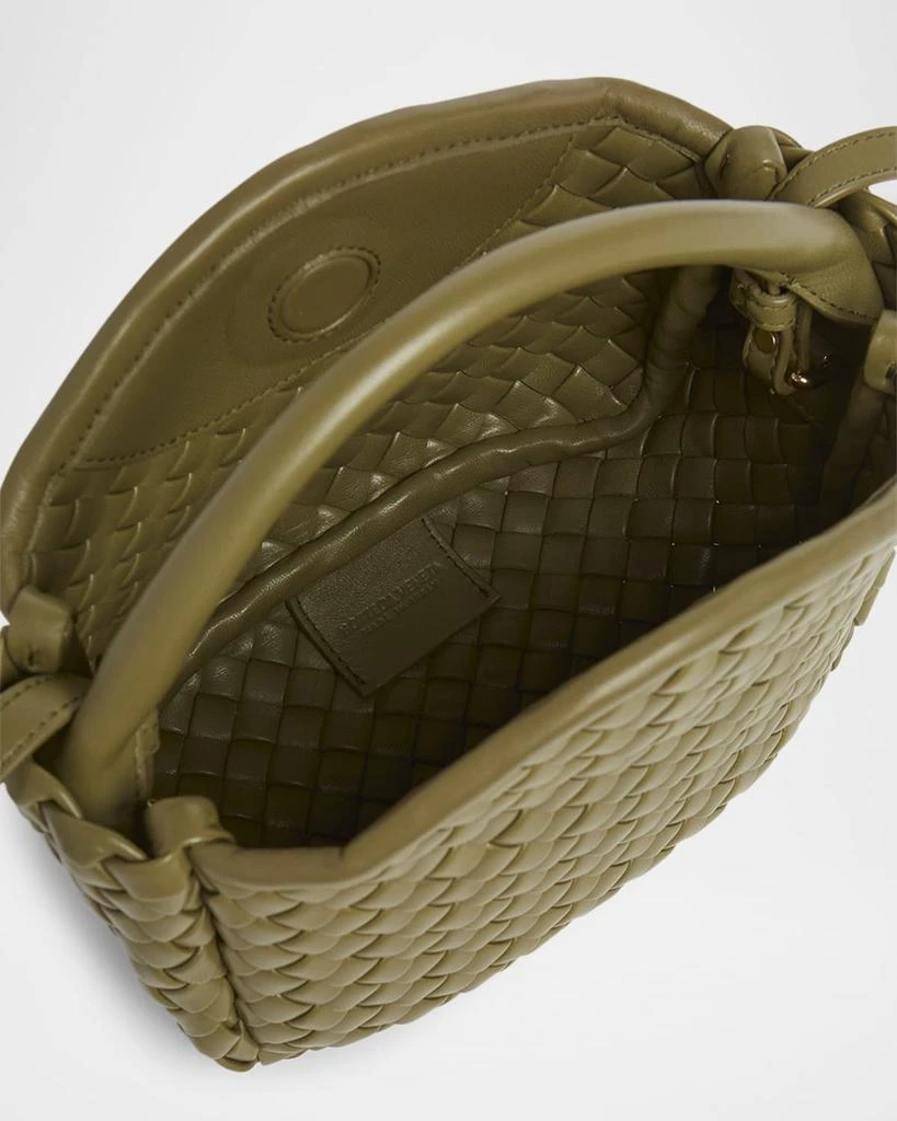 Bottega Veneta Cobble Mini Leather Top-Handle Bag 4