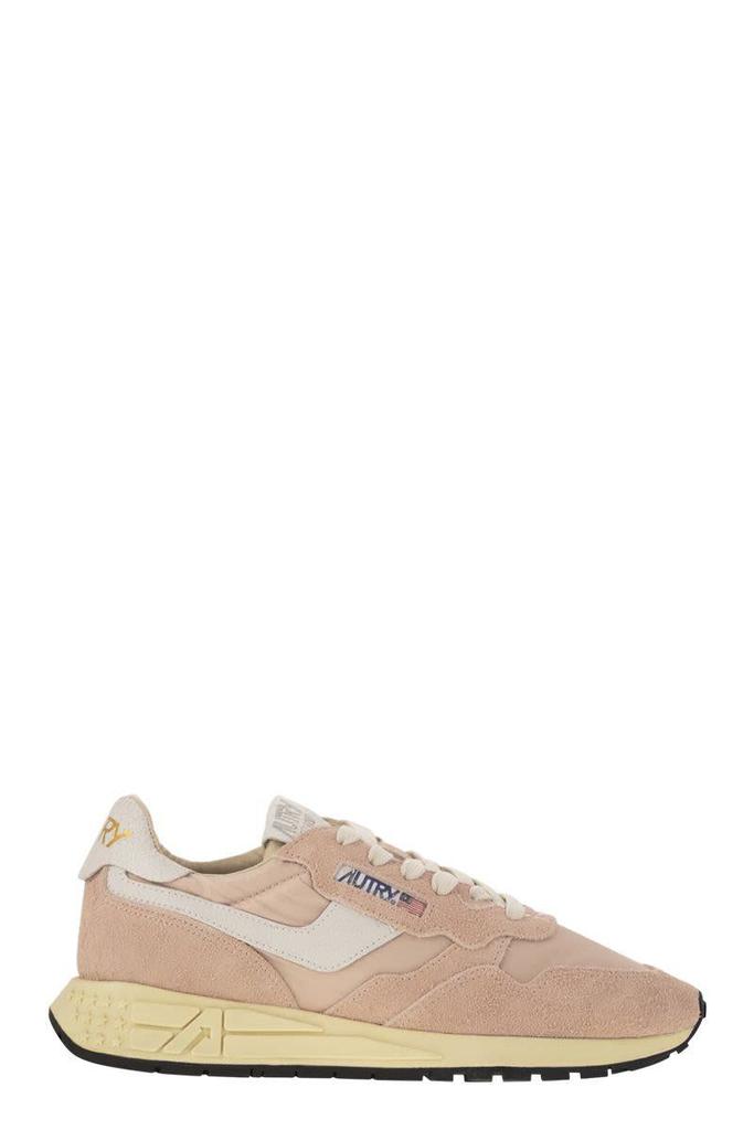 Autry Autry Reelwind - Suede And Technical Textile Trainer