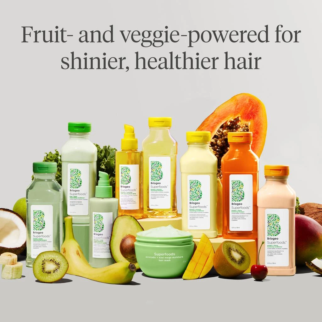 Briogeo Briogeo Superfoods™ Banana + Coconut Nourishing Shampoo and Conditioner Duo for Dry Hair 5