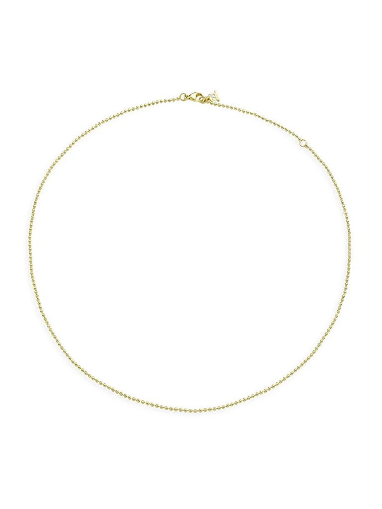 Temple St. Clair Florence86 18K Yellow Gold Ball Necklace Chain