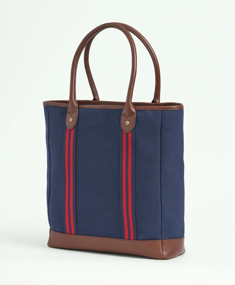Brooks Brothers Cotton Canvas Tote Bag