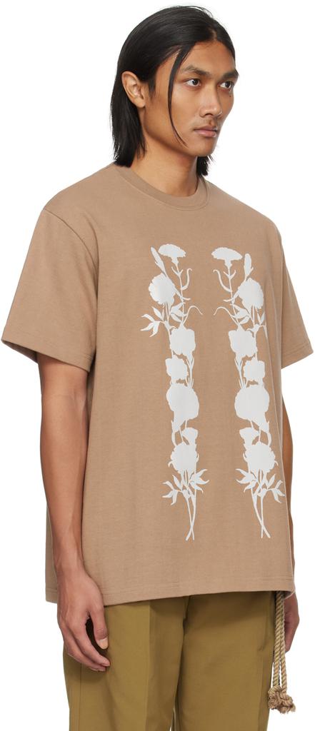 Song for the Mute Pink Dusty Foliage T-Shirt