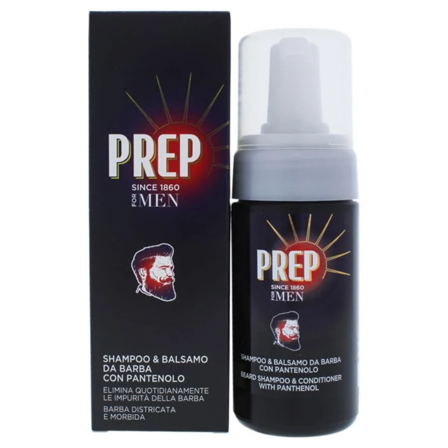 Prep Beard Shampoo and Conditioner with Panthenol by Prep for Men - 3.4 oz Shampoo and Conditioner 1