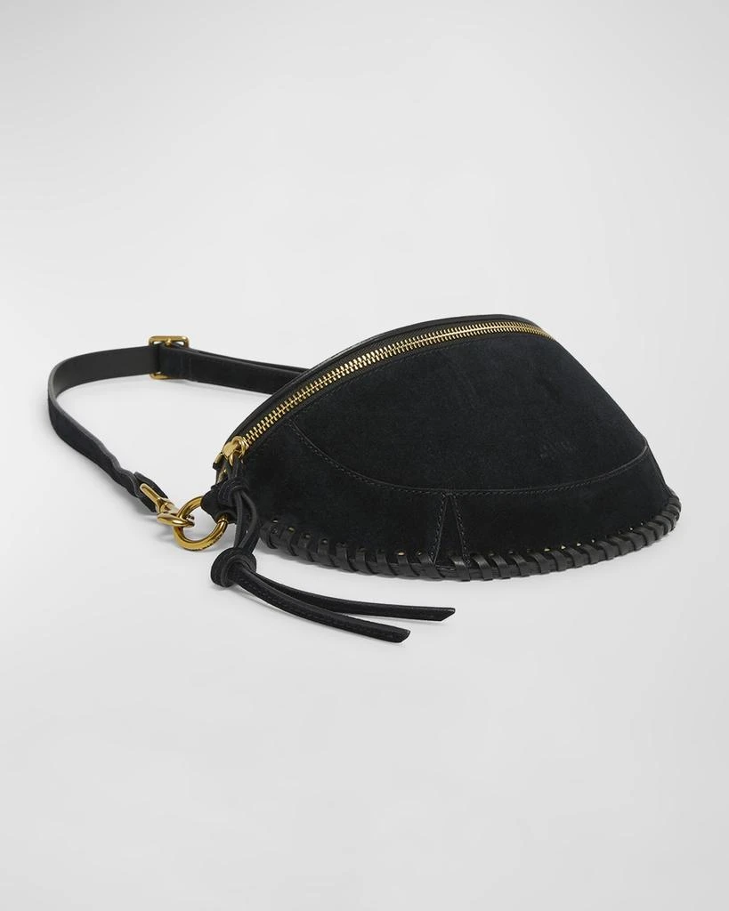 Isabel Marant Skano Braided Suede Belt Bag 7