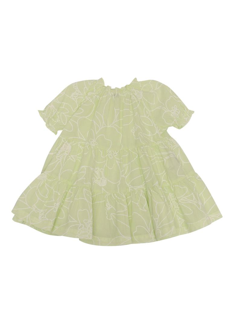 IL GUFO Il Gufo Floral Printed Ruffled Dress