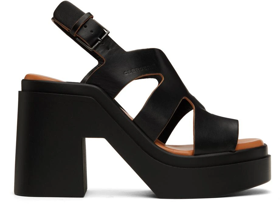 Clergerie Black Nateo Heeled Sandals 1