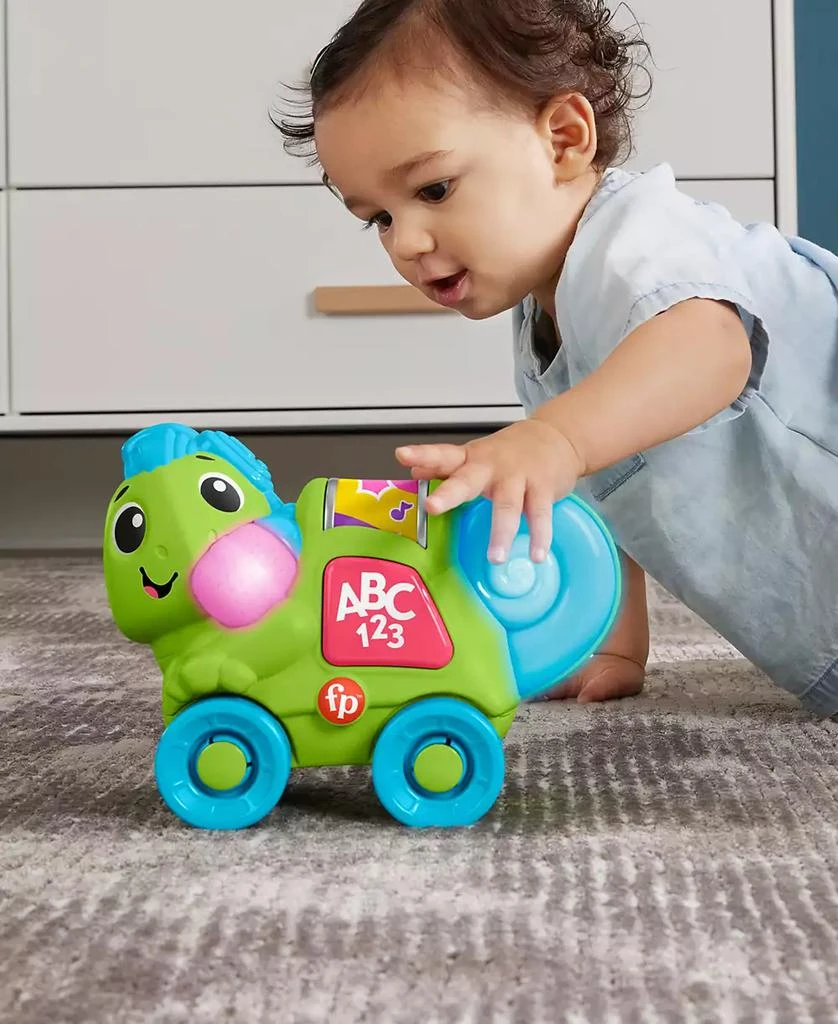Fisher Price Fisher-Price Link Squad Crawl ‘n Colors Chameleon Baby Learning Toy with Music Lights 2