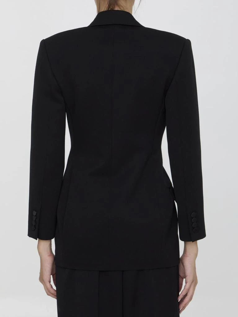 Yves Saint Laurent Tuxedo Jacket In Grain De Poudre 4