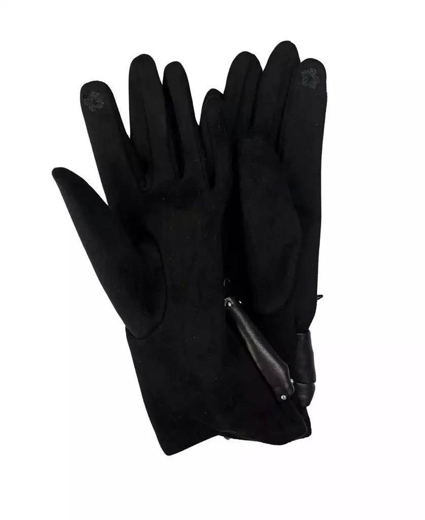 MARCUS ADLER Suede Glove with Bow 2