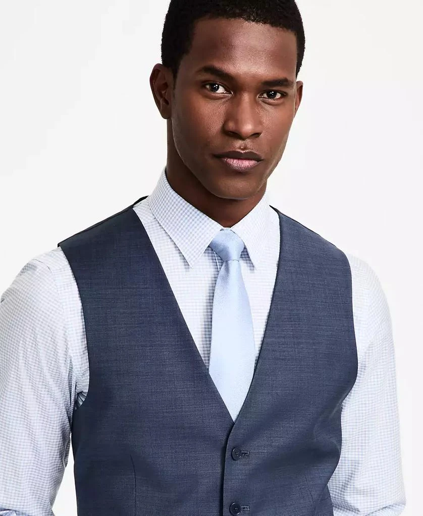 Calvin Klein Men's Slim-Fit Wool Blend Infinite Stretch Suit Vest 3