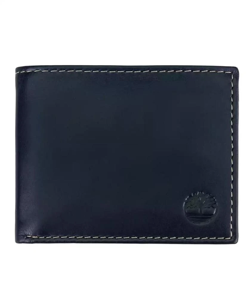 Timberland Men's Cloudy Passcase Leather Wallet 1