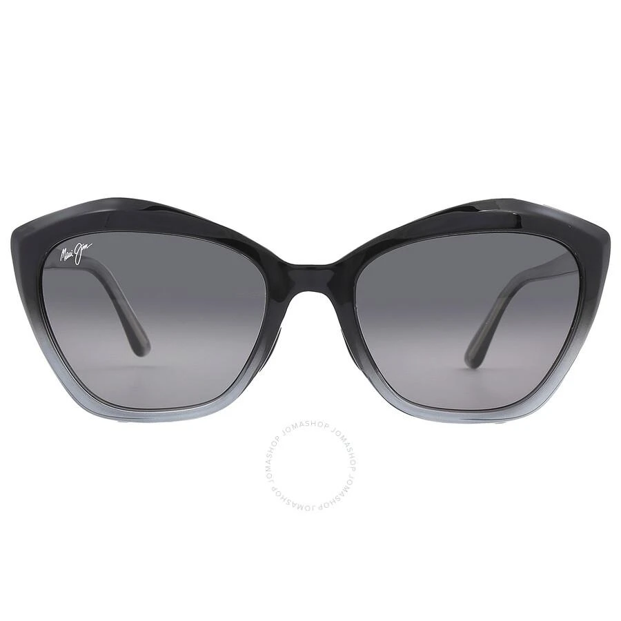 Maui Jim Lotus Neutral Grey Butterfly Ladies Sunglasses GS827-02J 56 1