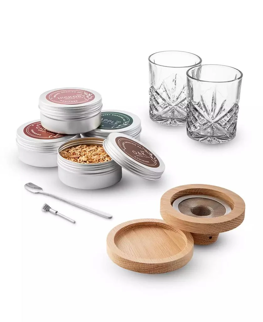 Godinger Dublin Crystal Whiskey Smoker, 9 Piece Set 1