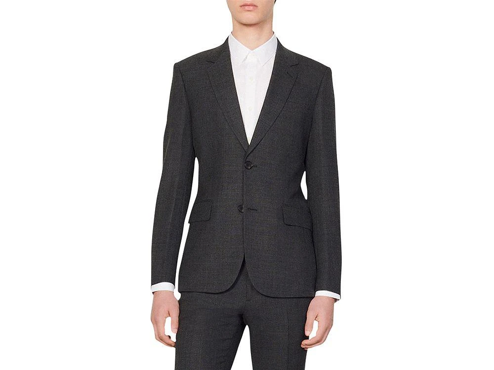 Sandro Legacy Gray Suit Jacket 1