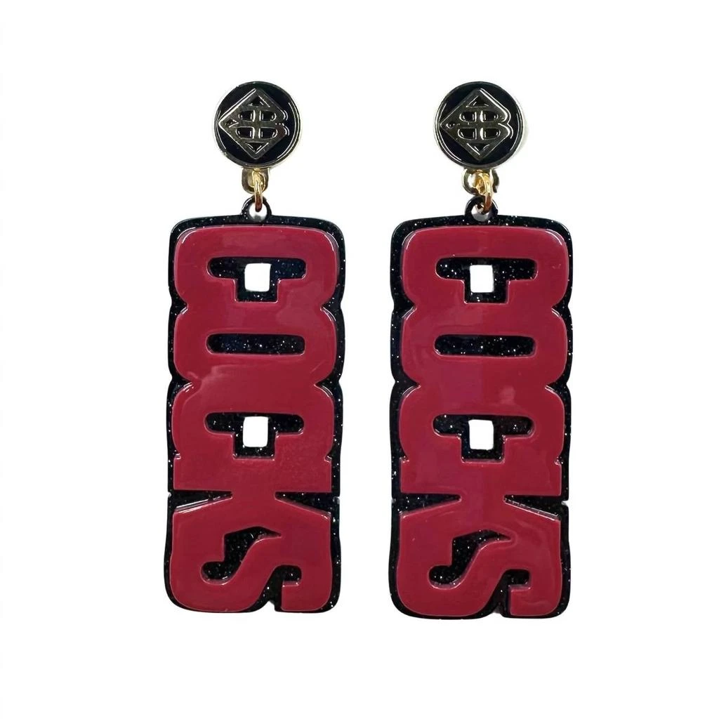 Brianna Cannon Brianna Cannon - Women
s University Of South Carolina Cocks Earrings
