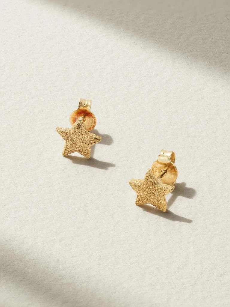CAROLINA BUCCI Florentine 18k 黄金耳钉 1