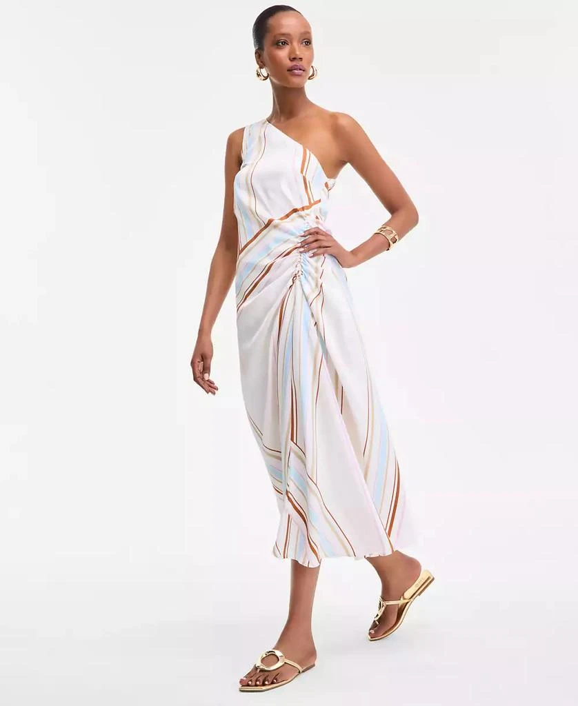 INC International Women's One-Shoulder Midi Dress, Exclusively at Macy's 4
