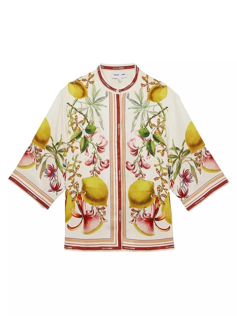 REISS Reiss x NYBG Winona Botanical Shirt 1