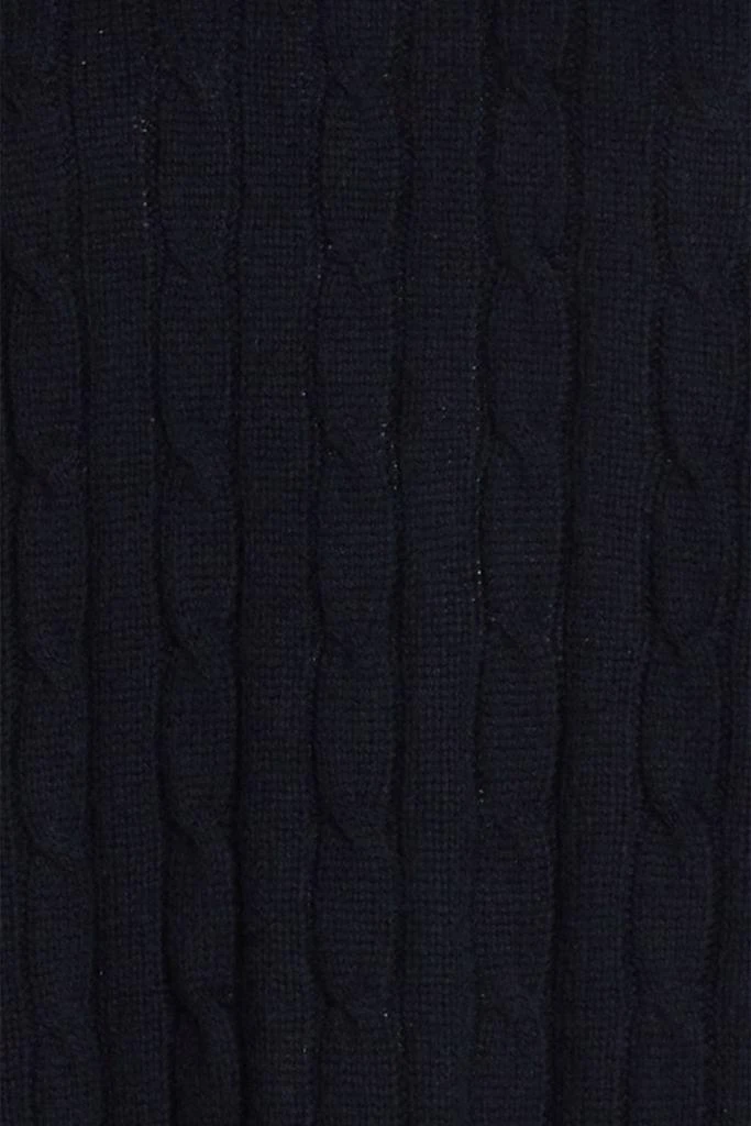 N.PEAL Cable-knit cashmere mini dress 4
