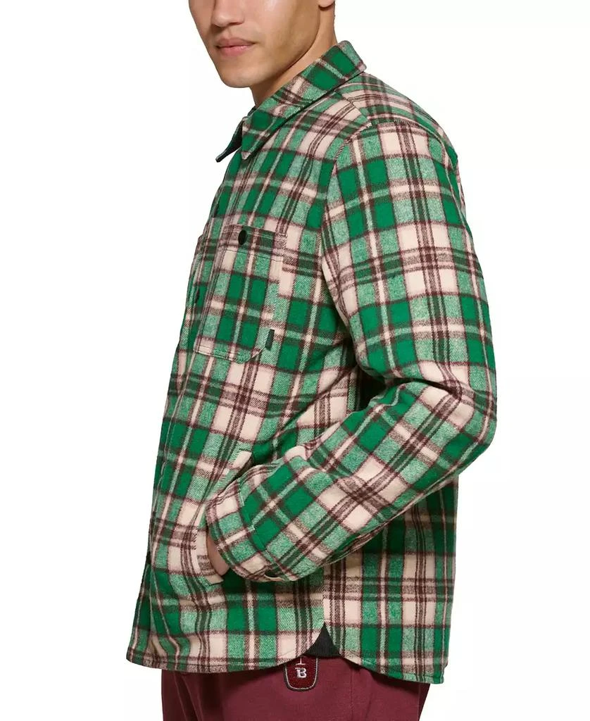 BASS OUTDOOR Men's Mission Field Sherpa Lined Shirt Jacket 6