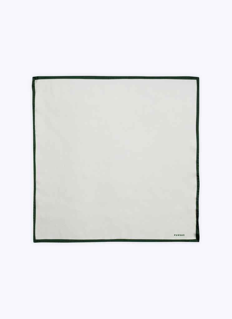 Fursac Fursac - Pochette En Lin - Blanc