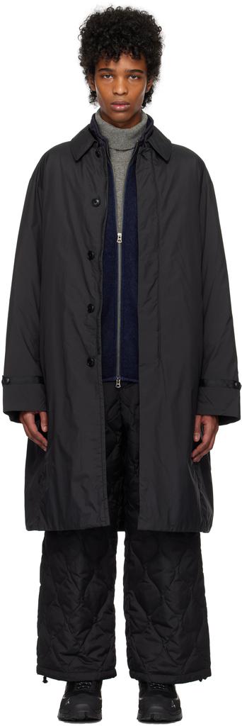 NANGA Black Bal Collar Down Jacket