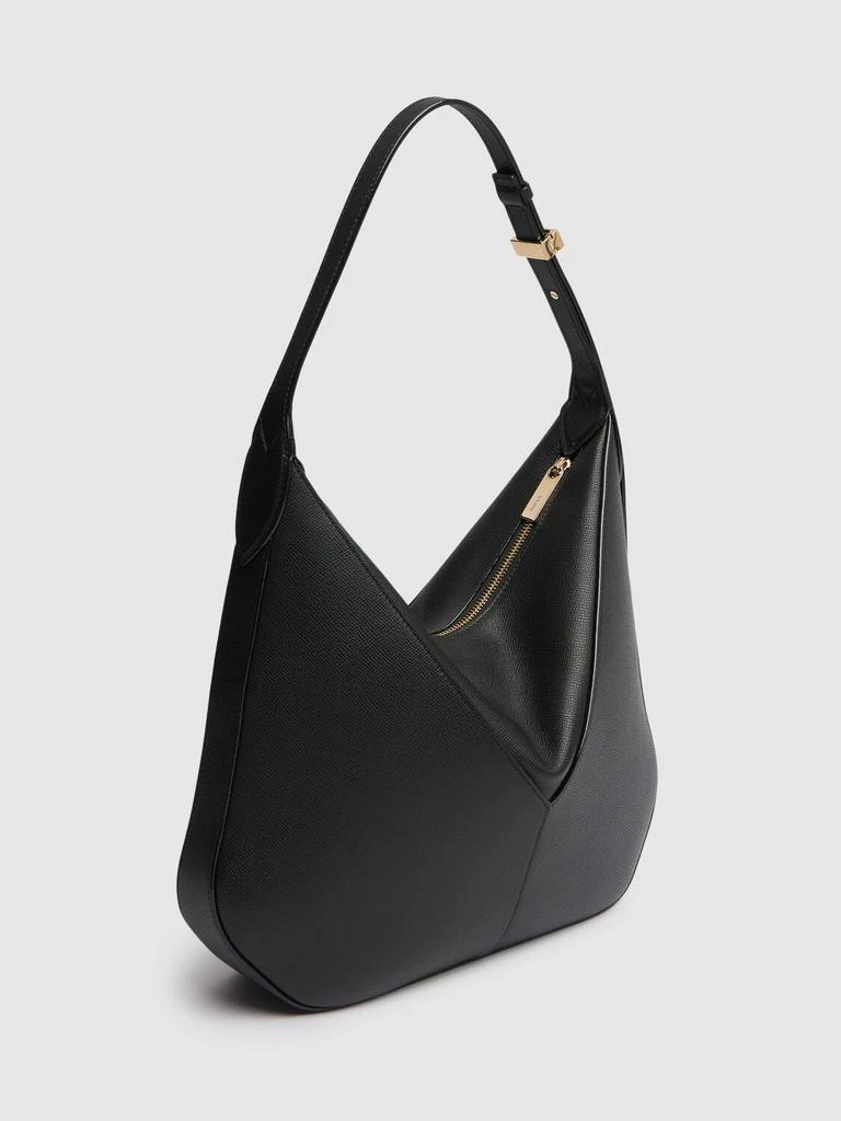 VALEXTRA Small Vivi Leather Shoulder Bag 4