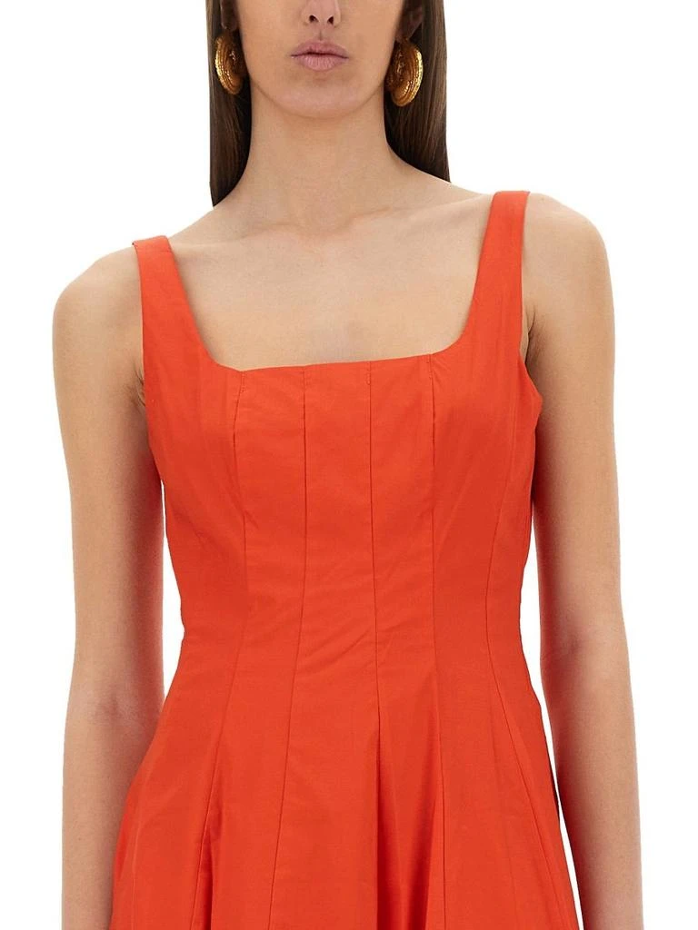 Staud Wells Sleeveless Flared Midi Dress  On Sale Now with Up to 40% Off |  Discover Exclusive Deals & Savings at BeyondStyle  Authentic Staud  adult|clothing|dresses|apparel & accessories|women with Limited-Time  Discounts,