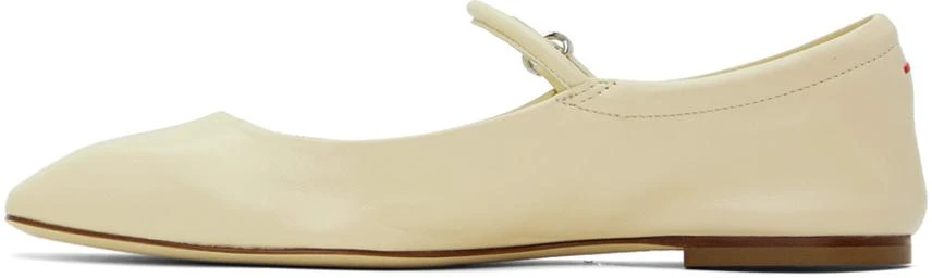 AEYDE Off-White Uma Ballerina Flats 3