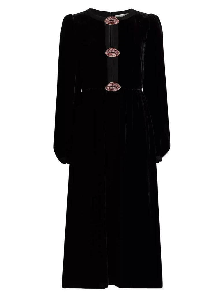 Saloni Camille Bows Dress 1