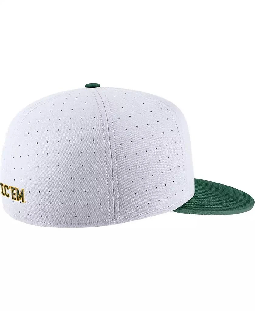 Nike Men's White Baylor Bears Aero True Baseball Performance Fitted Hat 3