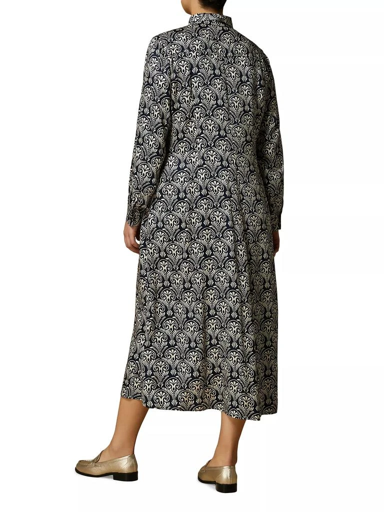 Marina Rinaldi Plus Adam Printed Satin Shirtdress 3