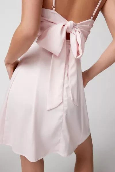 Urban Outfitters UO Bella Bow-Back Mini Dress 4