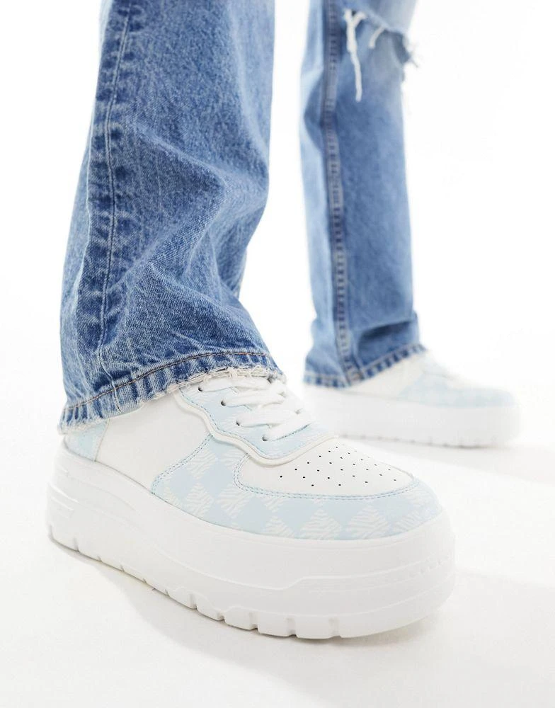 Call it Spring Call It Spring Ivey chunky trainers in light blue 1