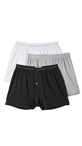 Calvin Klein mens Cotton Multi-pack Knit Boxers