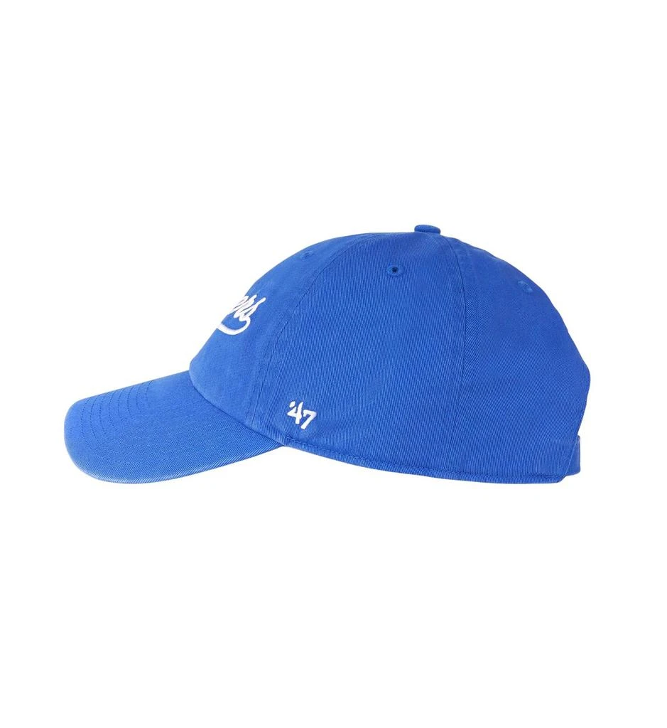 Shop Sporty & Rich Dodgers Embroidered Curved Peak Cap on  display picture 3