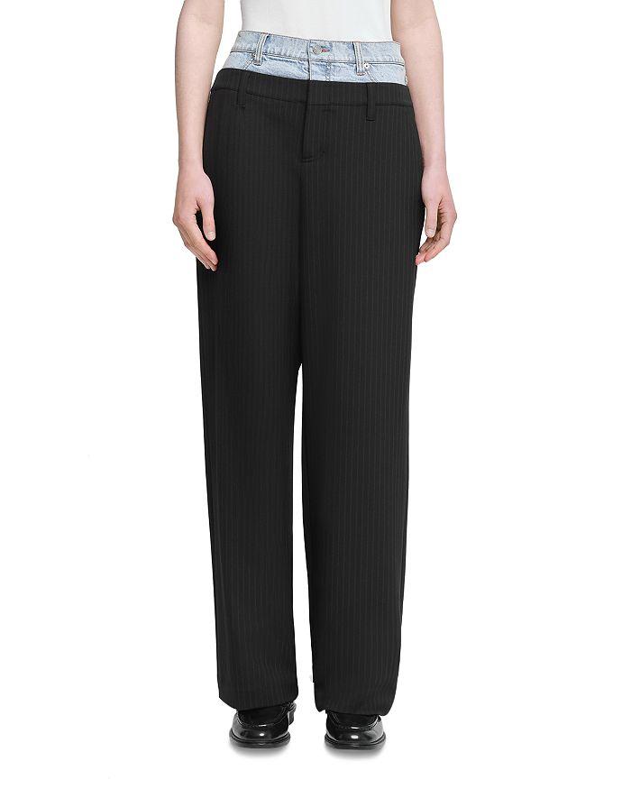 SIMKHAI Ophelia Double Waist Pants