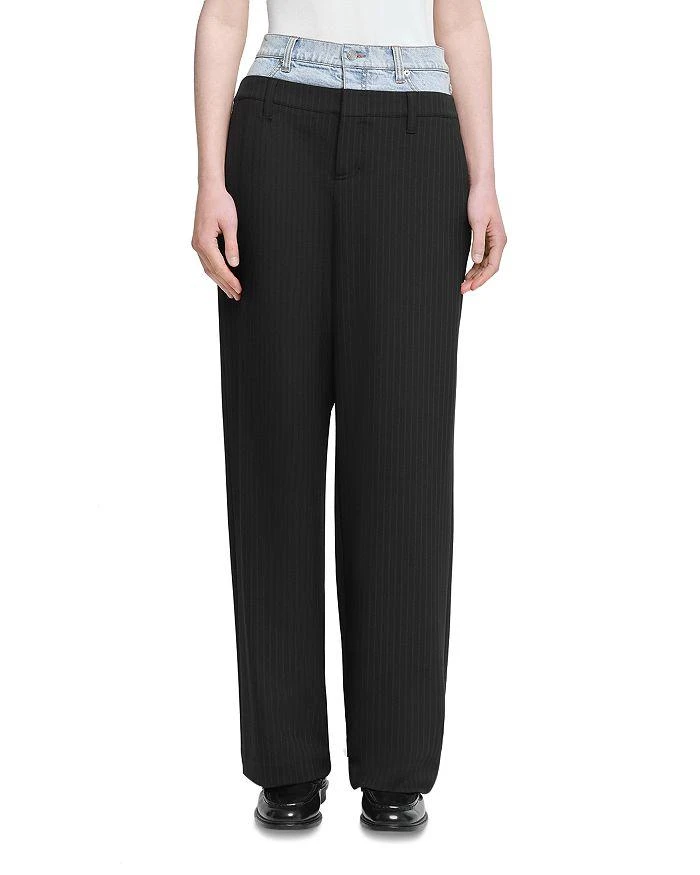 SIMKHAI Ophelia Double Waist Pants 1