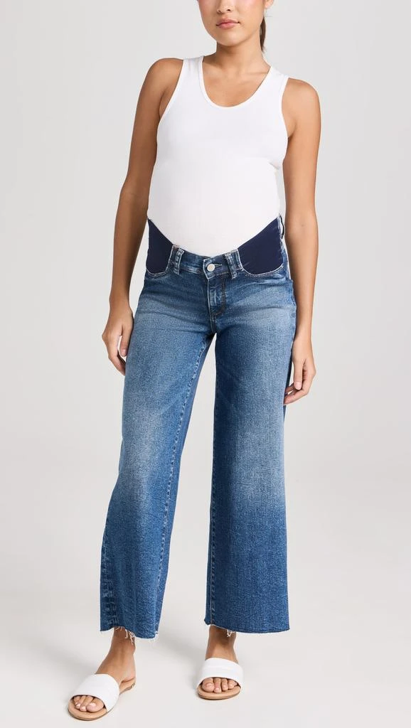 DL1961 Hepburn Maternity Wide Leg Jeans 4