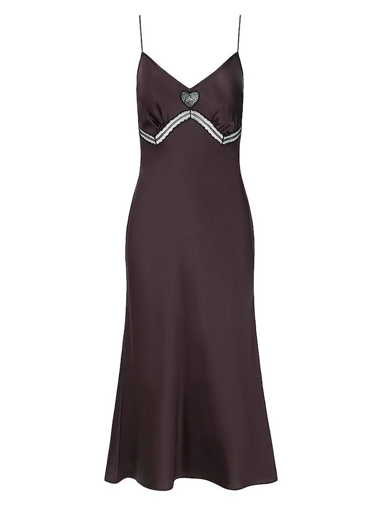 staud calluna sheer over slip dress STAUD Calluna Sheer Over Slip Dress