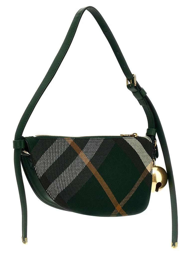 Burberry Burberry Mini Shield Bell Charm Checked Shoulder Bag 2