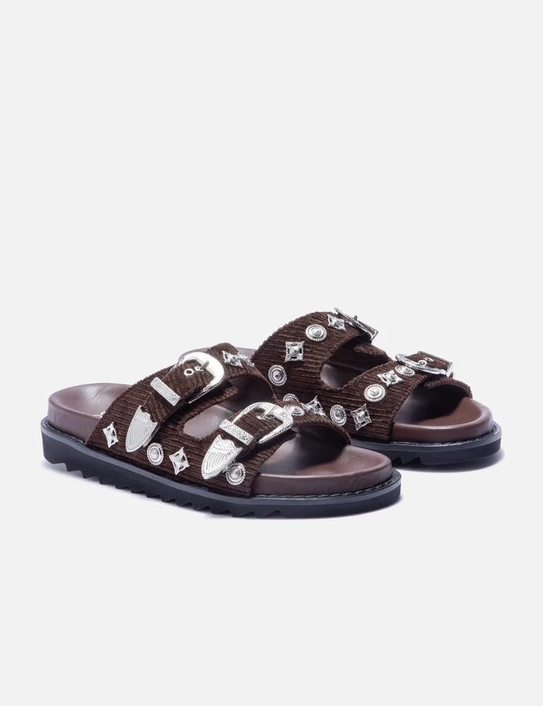 Toga Pulla Corduroy Sandal 4