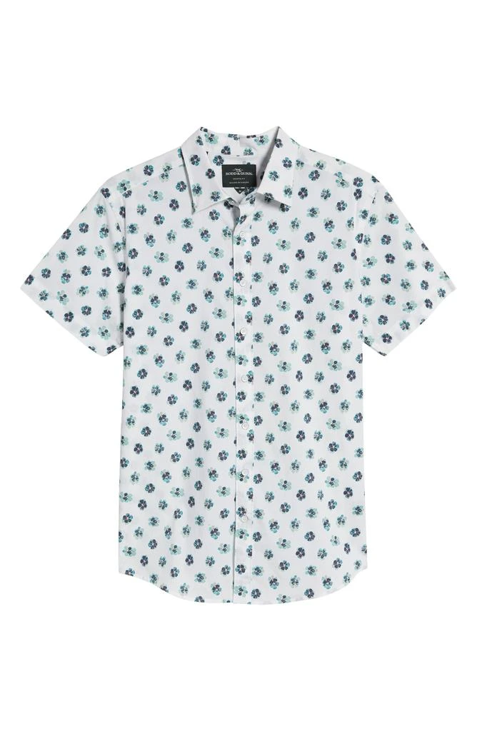Rodd & Gunn Cobden Grove Sport Fit Floral Short Sleeve Cotton Button-Up Shirt 6