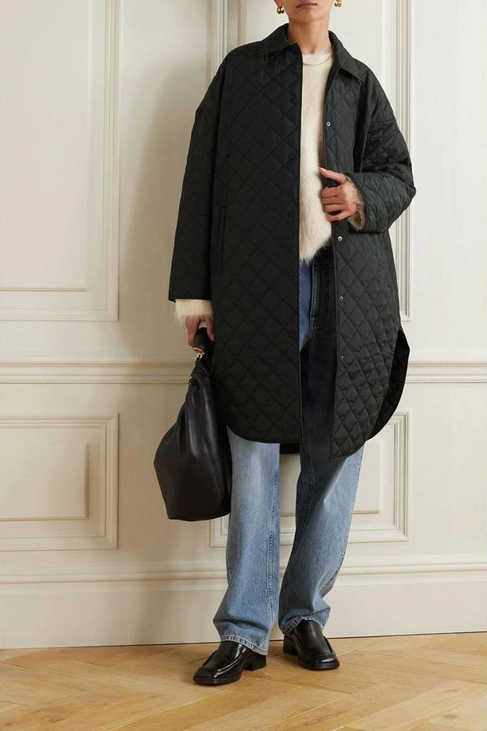 Totême Oversized quilted shell coat 2