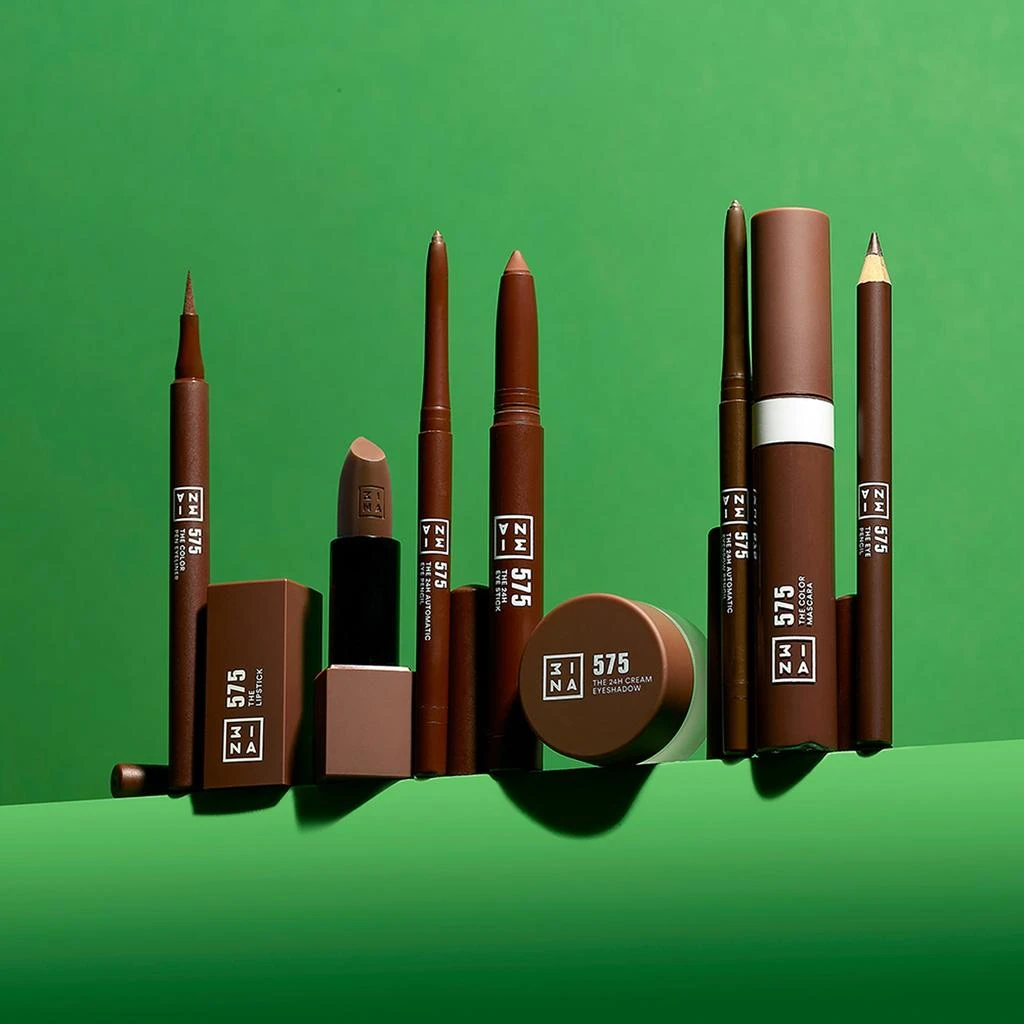 3Ina The Lipstick - 575 Classic Dark Brown by  for Women - 0.16 oz Lipstick 5