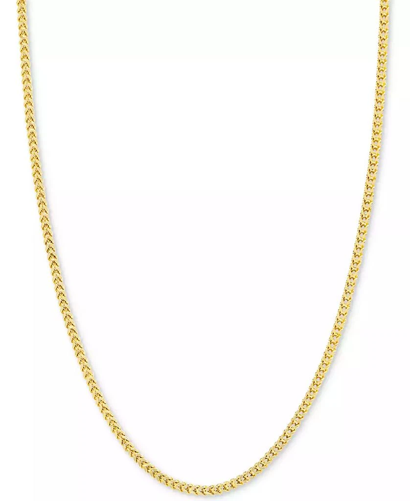 Italian Gold 18" Franco Chain Necklace (1-7/8mm) in 14k Gold 1
