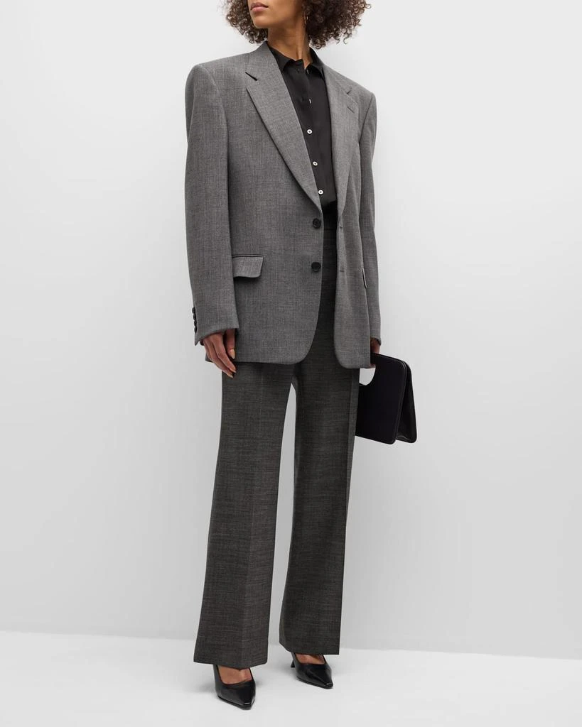 The Row Phil Oversized Single-Breasted Jacket 2