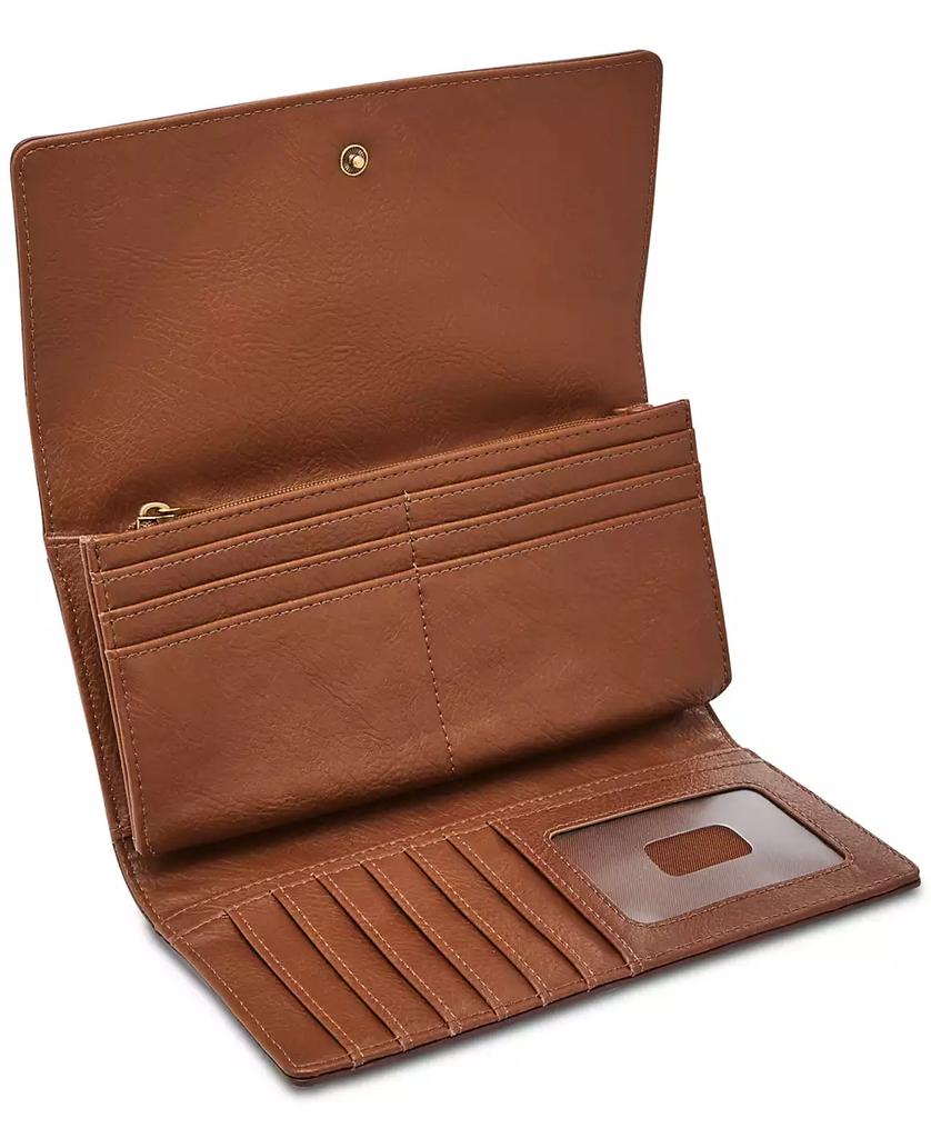 Fossil Logan Leather Flap Wallet