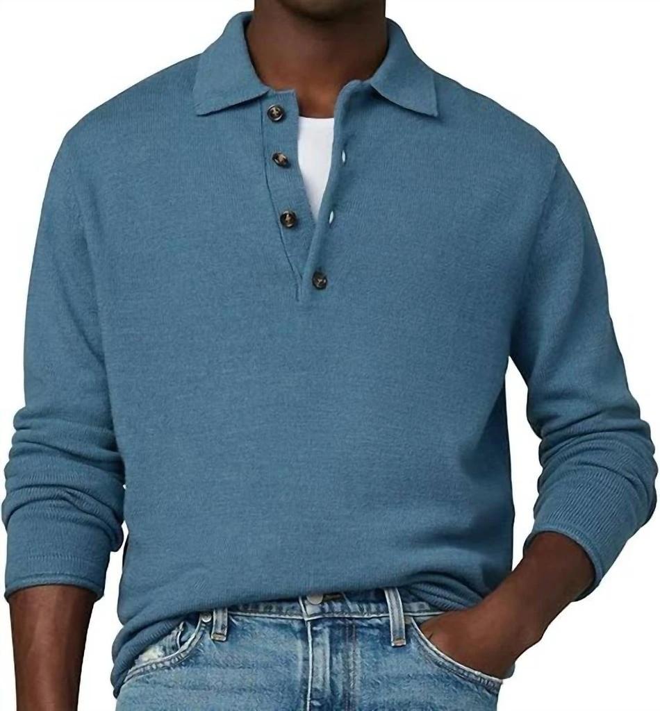 Joe
s Jeans Joe
S Jeans - Merino Sweater Polo Shirt